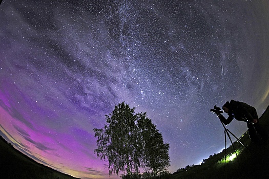 Россияне в ночь с 12 на 13 августа смогут наблюдать метеорный поток Персеиды