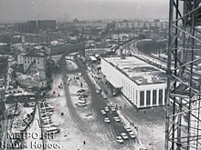 Архив поделился фото строительства станции метро «Московская» в Нижнем Новгороде