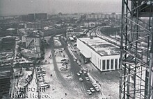 Архив поделился фото строительства станции метро «Московская» в Нижнем Новгороде