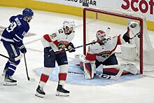 «Торонто» — «Флорида» — 2:3, обзор, Бобровский сделал 34 сейва и одержал пятую подряд победу в плей-офф НХЛ, видео