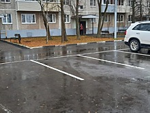 Дорожную разметку нанесли в Кленовском