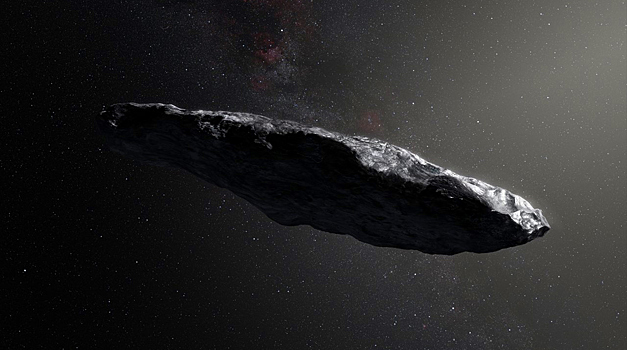 Астрономы объяснили «маневры» межзвездного астероида Оумуамуа