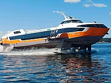 Судно «Метеор 120Р» нового поколения спустили на воду в Нижегородской области