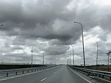 Автобус насмерть сбил лося на трассе "Обход Тольятти" 26 октября