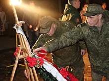 Памятный знак Герою СССР Дмитрию Лавриненко открыли под Волоколамском
