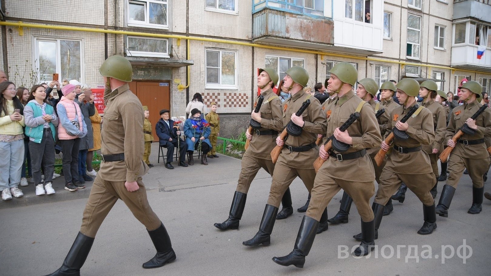 Парад Победы, мини-парады во дворах и концерты пройдут в Вологде 9 мая