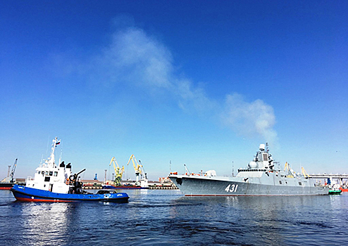 «Адмирал Касатонов» вышел в Балтийское море