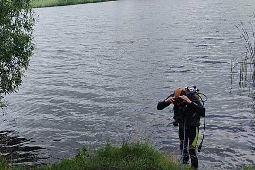 В Курской области автомобиль упал в реку