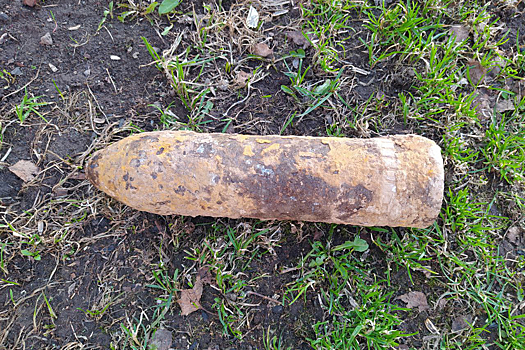 В Селтинском районе нашли артиллерийский снаряд времен гражданской войны