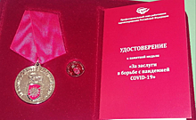 Курских врачей наградили за заслуги в борьбе с пандемией