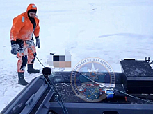 В Карелии лыжник утонул в полынье Ладожского озера