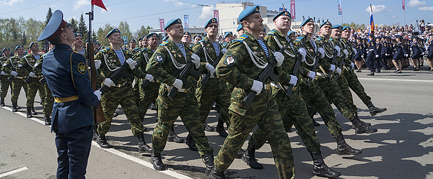 Участники парада Победы в Ижевске смогут получить памятные медали