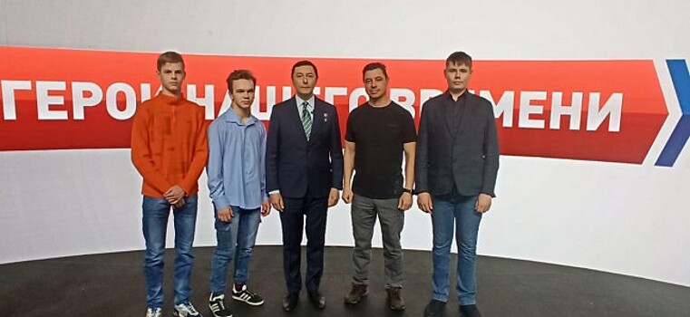 Воспитанники центра «Берег надежды» встретились с космонавтом Сергеем Ревиным