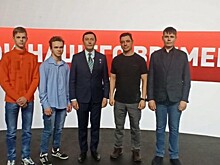 Воспитанники центра «Берег надежды» встретились с космонавтом Сергеем Ревиным