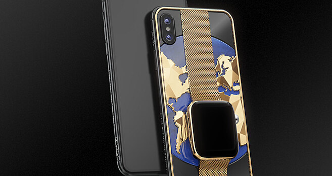 Российская компания скрестила iPhone XS и смарт-часы Apple Watch 4