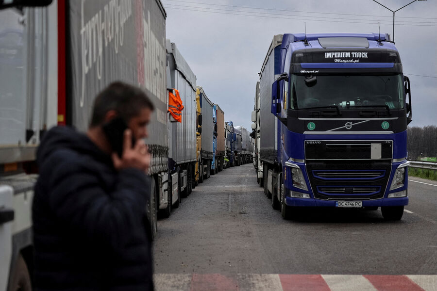 Польские фермеры сняли блокаду КПП на границе с Украиной