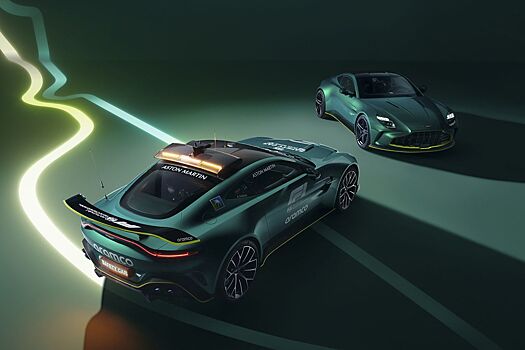 В Формуле-1 новая машина безопасности Aston Martin Vantage — какие характеристики, что изменилось, фото