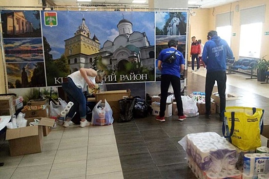 В Киржаче собрана первая гуманитарная помощь для эвакуированных из-за взрывов