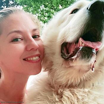 Собака Ирины Салтыковой едва не загрызла её дочь Алису