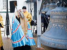 Колокола освятили для нижегородского храма в честь Вознесения Господня
