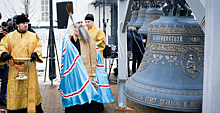 Колокола освятили для нижегородского храма в честь Вознесения Господня