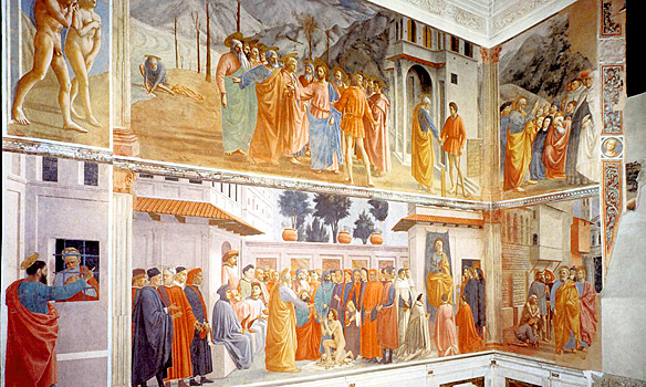 Во всех деталях: фрески Мазаччо и Липпи покажут со строительных лесов