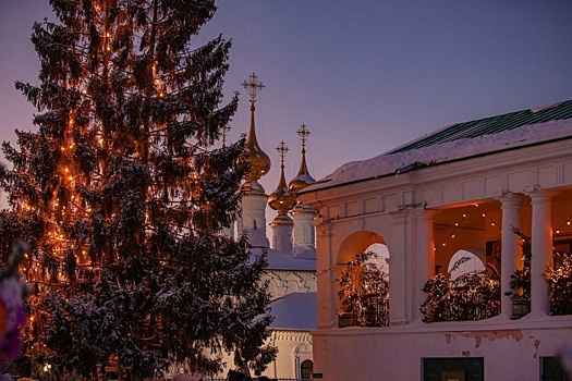 В новогодней столице России Суздале прошло открытие праздничной программы
