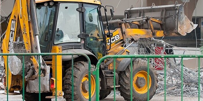 Заброшенный самострой ликвидирован в Гагаринском районе