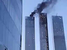 Пожар на крыше башни в районе «Москва-Сити» потушили