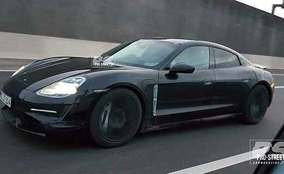 Фотошпионы показали серийный Porsche Taycan