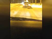 Жительница Тольятти врезалась в машину на привязанном к автомобилю тюбинге