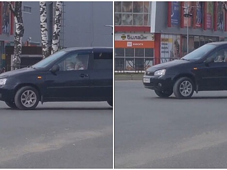 Автоледи, управлявшая авто с ребенком на коленях, оштрафована