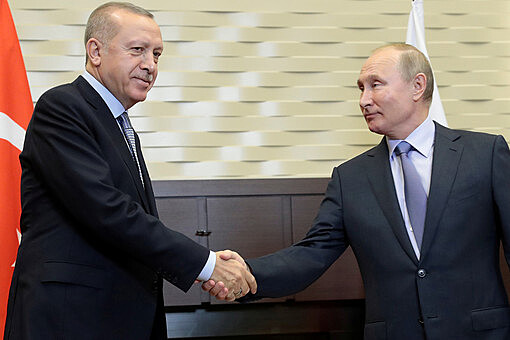 Путин и Эрдоган договорились проработать возможность встречи в ближайшее время