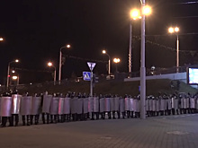 Сотрудник ОВД пострадал на протестах в Витебске