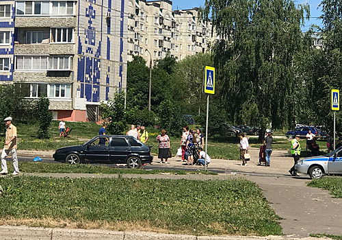 На улице Комиссарова сбили пешехода