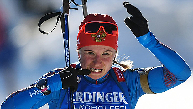 Ирина Услугина выиграла домашнюю гонку Кубка IBU