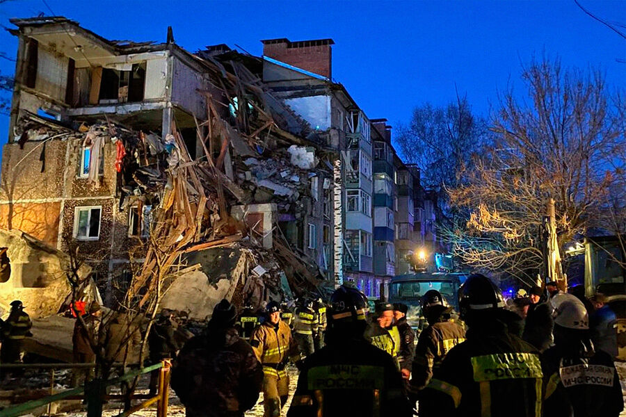 ТАСС: эпицентр взрыва в жилом доме под Тулой находился на четвертом этаже