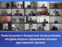 Представители более 30 компаний участвовали в заседании рабочей группы совета делового сотрудничества Нижегородской области и Белоруссии