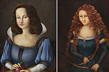 Портреты принцесс Диснея в стиле эпохи Ренессанса