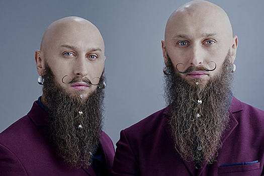 Российские ювелиры сделали мужчинам украшения для бород