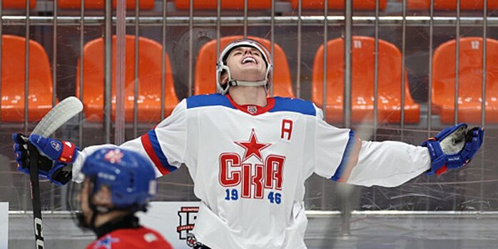 Защитник «СКА-1946» Егоров с показателем «+59» установил рекорд МХЛ по полезности за сезон