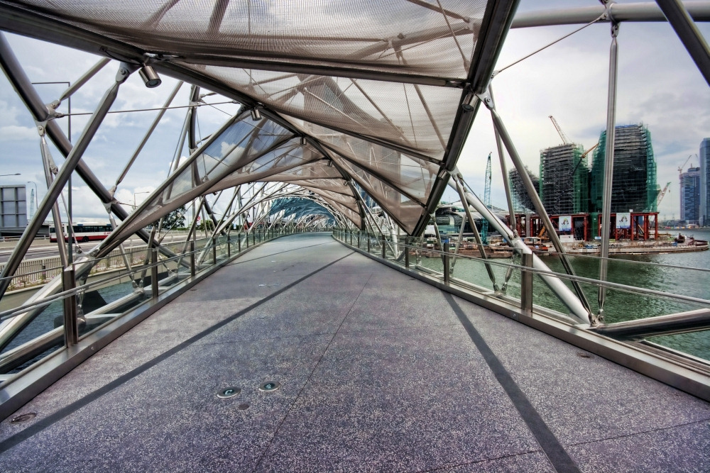 Мост Хеликс, Сингапур, Азия