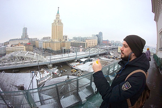 На Казанском вокзале заработала новая смотровая площадка. Что с нее можно увидеть