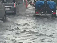 Ливень парализовал Красноярск