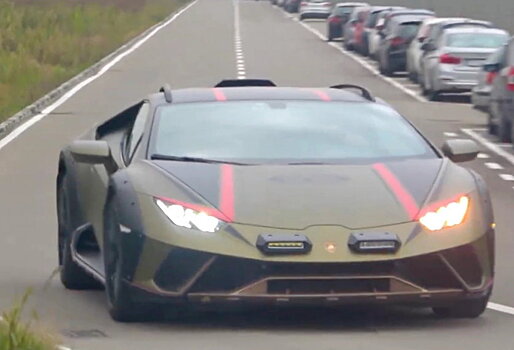 Lamborghini Huracan Sterrato был замечен на тестах