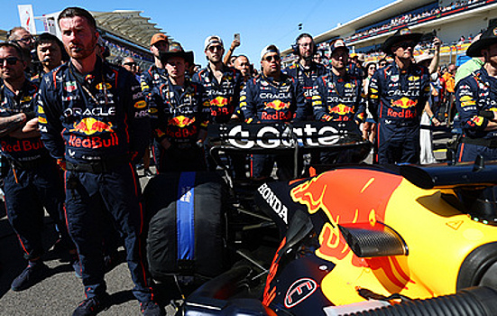 Команду "Ред Булл" оштрафовали на €50 тыс. по итогам Гран-при США