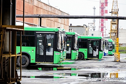 В столице Урала построили заправку для зеленых автобусов