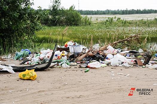 В опасной близости от оренбургского аэропорта нашли свалку