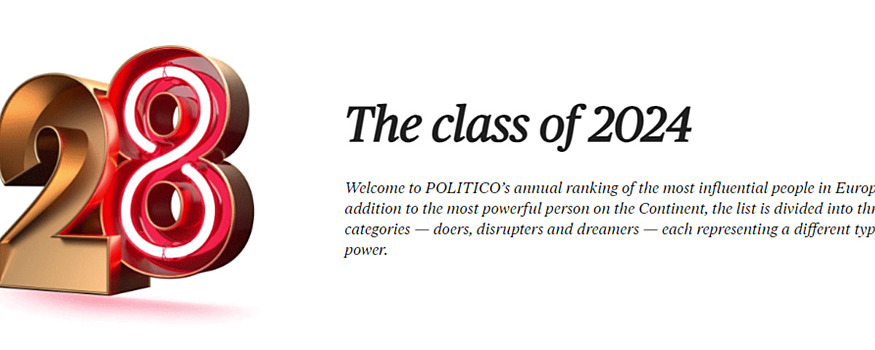 Издание Politico опубликовало ежегодный рейтинг самых влиятельных политиков мира