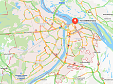 Нижний Новгород сковали 10-балльные пробки